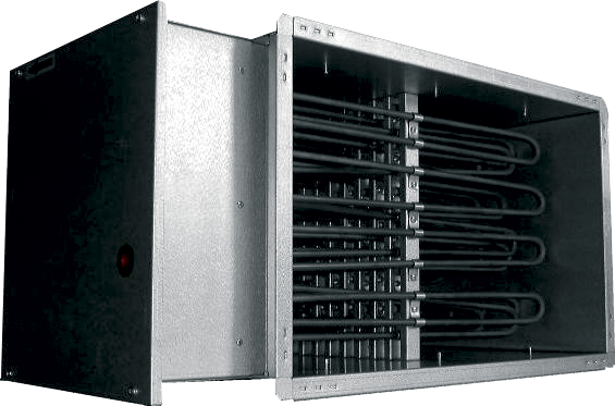 Электрические канальные нагреватели EKS 80x50/66-3f