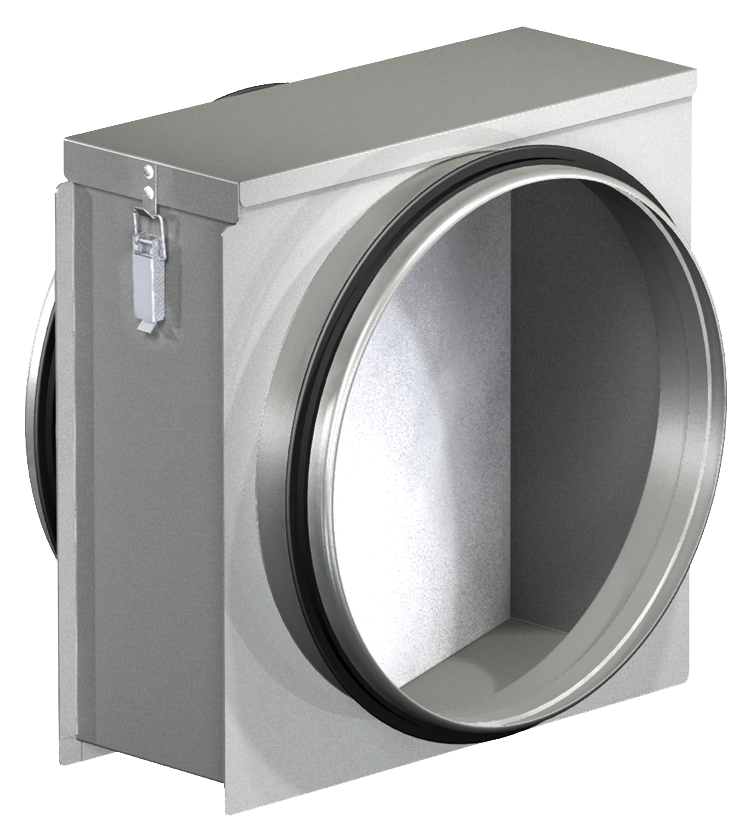 Фильтр-боксы с фильтром для круглых воздуховодов FD 400/ G4