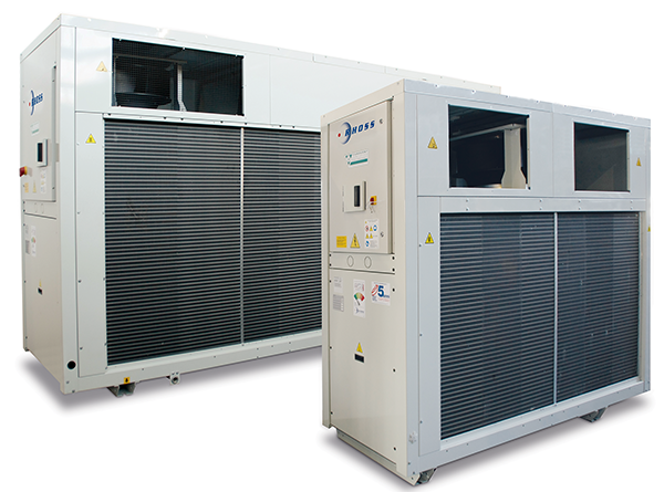 Чиллеры и компактные тепловые насосы низкого потребления Y-Pack C-PF  TCCETY-THCETY 290